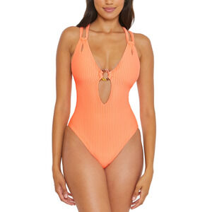 BECCA Orange One Piece Swimsuit